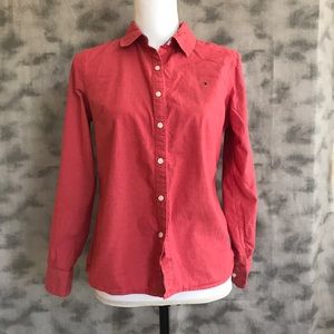 Tommy Hilfiger medium button down shirt/blouse.